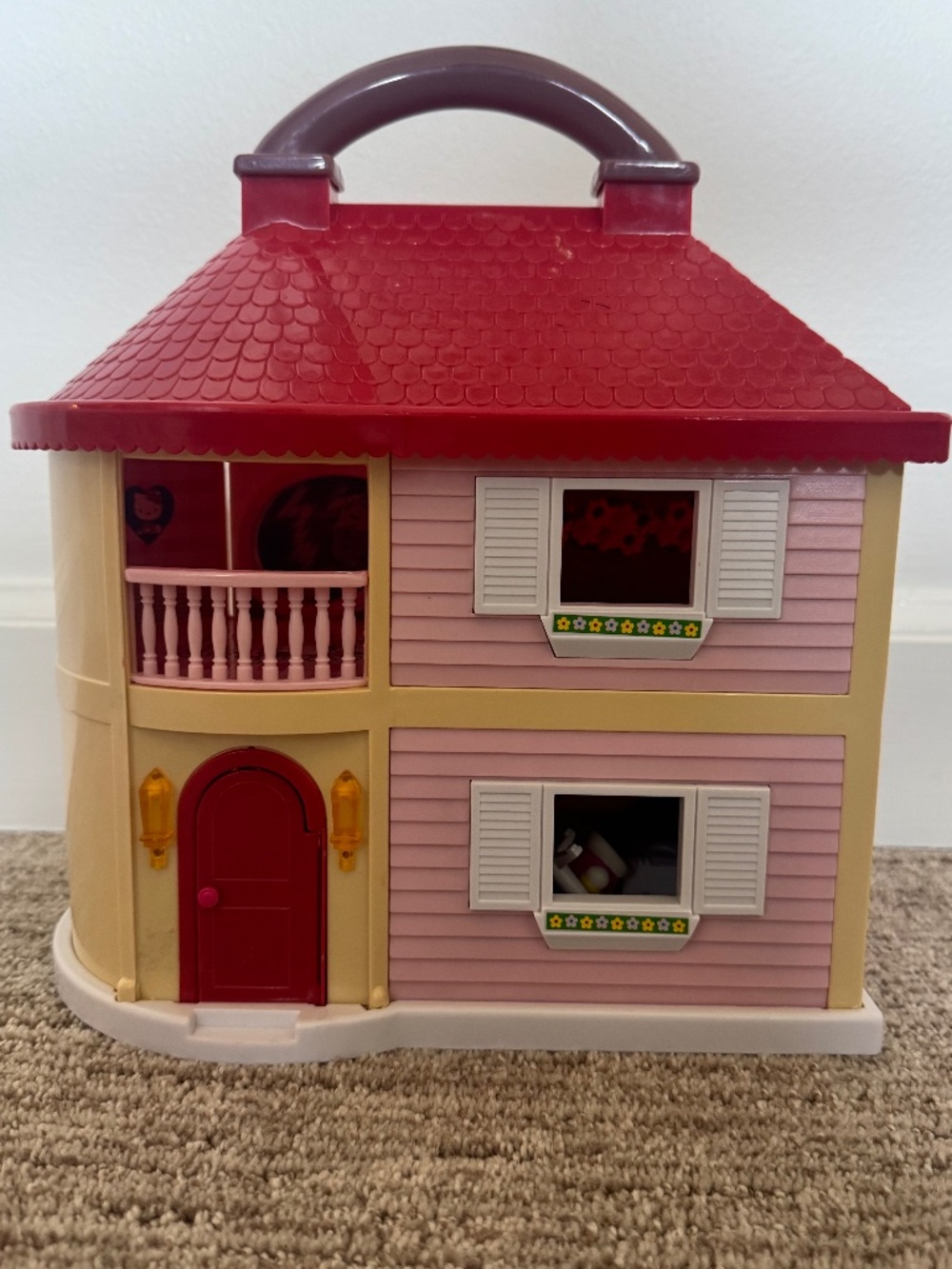 Vintage Hello Kitty Dollhouse Playset